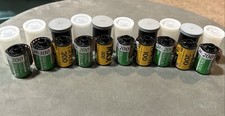 Lote de 10 rolos sortidos de filme 35 mm Kodak Fuji 100-200-800 de marcas expiradas comprar usado  Enviando para Brazil