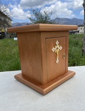 Tabernacolo legno castagno usato  Padula