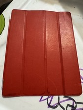 Capa mini de couro vermelha genuína para iPad. Excelente estado, usado comprar usado  Enviando para Brazil