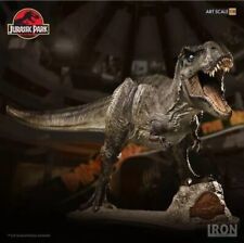 Usado, Estátua em escala de arte Jurassic Park Iron Studios 1/10 T-Rex peça enorme esgotada comprar usado  Enviando para Brazil