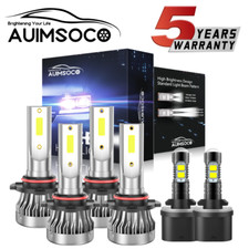 Farol de LED branco frio + lâmpadas de neblina para Chevy S10 Xtreme Pickup 1999-2003 comprar usado  Enviando para Brazil