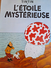 Tintin poster etoile for sale  LINCOLN