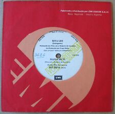 RITA LEE 45 Mania De Você SUNG IN SPANISH Argentina Ed. PROMO 1983 Mania De Ti comprar usado  Enviando para Brazil