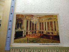 Postcard bibliotheque louis d'occasion  Expédié en Belgium
