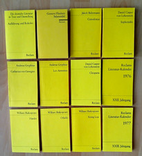 Reclam konvolut deutsche gebraucht kaufen Reclam konvolut deutsche gebraucht kaufen  Veitshöchheim