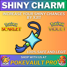 ✨ Berloque brilhante ✨ Pokemon escarlate e violeta 💎3x maior taxa de encontro 💎 comprar usado  Enviando para Brazil