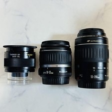Conjunto de lentes Canon Tamron 3, USM Ultra Sonic, 55-200mm, 18-55mm, teloconversor comprar usado  Enviando para Brazil