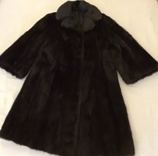 Cappotto visone scuro usato  Bergamo