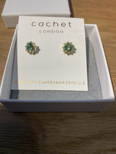 Cachet stud earrings for sale  SLOUGH