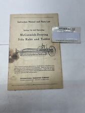 Instruction manual part for sale  Edinburg