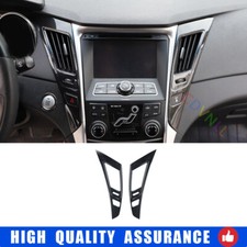 Tampa de ventilação tomada ar console central fibra de carbono 2011-2014 para Hyundai Sonata comprar usado  Enviando para Brazil