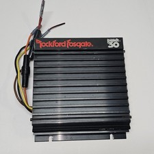 Rockford Fosgate Punch 30 amplificador de áudio de carro Y2K usado bom estado com chicote de fios comprar usado Rockford Fosgate Punch 30 amplificador de áudio de carro Y2K usado bom estado com chicote de fios comprar usado  Enviando para Brazil