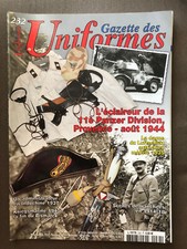 Gazette uniformes 232 d'occasion  Béziers