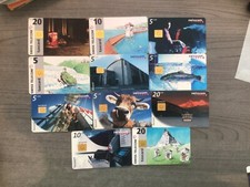 Lot switzerland telecards d'occasion  Expédié en Belgium