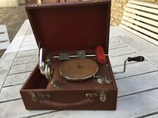 Phonographe gramophone voyage d'occasion  Neuville-de-Poitou