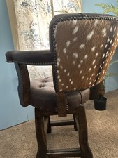 Deer hide barstool for sale  Butler