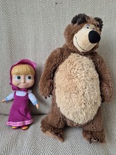Masha bear toys for sale  RUGBY