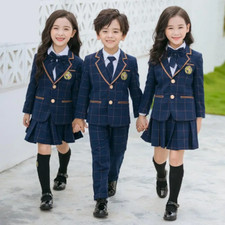 Usado, Uniforme escolar jardim de infância uniforme infantil roupa escolar estudantes conjunto com 4 peças comprar usado  Enviando para Brazil