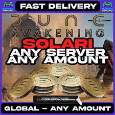 Dune Awakening - SOLARIS - QUALQUER SERVIDOR - QUALQUER QUANTIDADE - SOLICITAÇÕES DISPONÍVEIS, usado comprar usado  Enviando para Brazil
