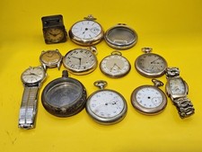 Usado, Relógios antigos vintage e relógios de bolso masculinos Bulova Elgin Waltham peças de reparo comprar usado  Enviando para Brazil