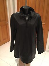Mens black leather for sale  SOUTHAMPTON