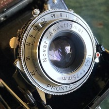 Zeiss Ikon Ikonta 521 com quadro Novar 75mm f4.5 6x4.5 - Com estojo original, FUNCIONA, usado comprar usado  Enviando para Brazil