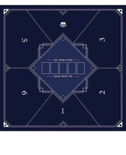 Blue square poker for sale  ELLESMERE PORT