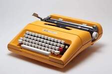 Olivetti Lettera 35 Amarelo Vintage, Máquina de Escrever Manual, Manutenção comprar usado  Enviando para Brazil