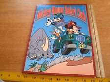 Kit de imprensa fichário de licenciamento Mickey Mouse Safari Club década de 1990 folhas de modelo etc. HTF comprar usado  Enviando para Brazil