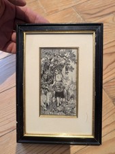 Tableau soie tissée d'occasion Tableau soie tissée d'occasion  Le Val-d'Ajol