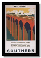 Southern railway framed for sale  UK