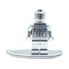 Silver surfer minifigure for sale  HOCKLEY