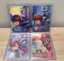 Jogo de cartas 2025 Gundam fichas de recursos chineses RP promocional holofote conjunto de 4 peças comprar usado  Enviando para Brazil