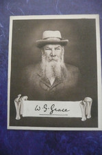 W.g.grace cricket card for sale  BOURNE