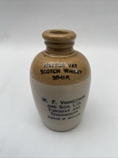 Antique stoneware whiskey for sale  HEREFORD