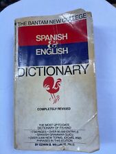Dictionnaire spanish english d'occasion  Canet-en-Roussillon