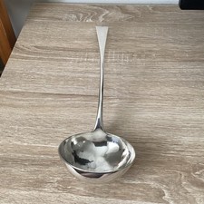 Grande concha de sopa georgiana antiga escocesa prata maciça Edimburgo 1789 187g comprar usado Grande concha de sopa georgiana antiga escocesa prata maciça Edimburgo 1789 187g comprar usado  Enviando para Brazil