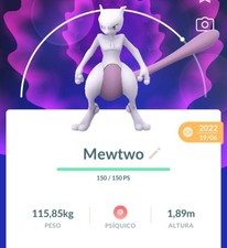 Pokemon Legendary Mewtwo - Mewtu POKEMON GO comprar usado  Enviando para Brazil