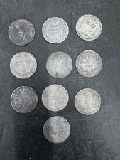 Silver shilling coins for sale  WORCESTER