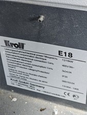 Kroll e18 heizung gebraucht kaufen  Versand nach Germany