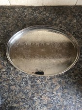 Serving tray oval for sale  GRANTHAM