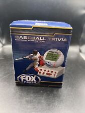 Nuevo juego de coleccionista Fox Sports Baseball Trivia Excalibur Electronics FX-318 segunda mano  Embacar hacia Mexico