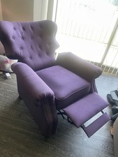 Purple reclining chair for sale  Woodridge
