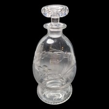 Vintage glass decanter for sale  LANCASTER