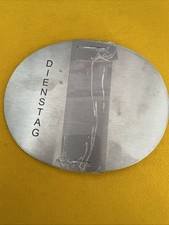 Wochenplaner metall englisch gebraucht kaufen  Nienburg