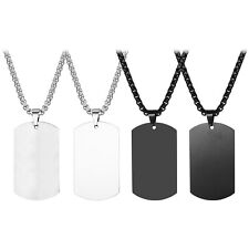 Collar colgante con etiqueta de perro grabado personalizado para hombres y mujeres segunda mano  Embacar hacia Mexico