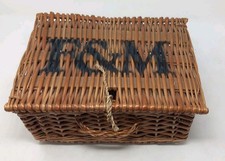 Basket wicker picnic for sale  WORTHING