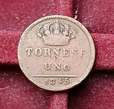 Tornese uno 1845 usato  Pescara