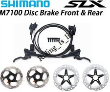 Usado, NOVO conjunto de freio a disco hidráulico Shimano SLX M7100 MTB dianteiro e traseiro opção de rotor RT86 comprar usado  Enviando para Brazil