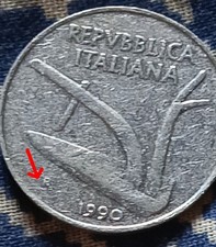 Moneta rep. italiana usato  Zerba